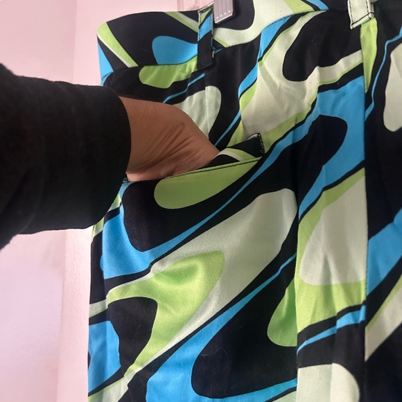 Loudmouth Blue and Green Men’s Pants, 34x30L - Picture 8 of 13